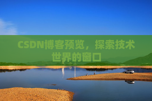 CSDN博客预览，探索技术世界的窗口
